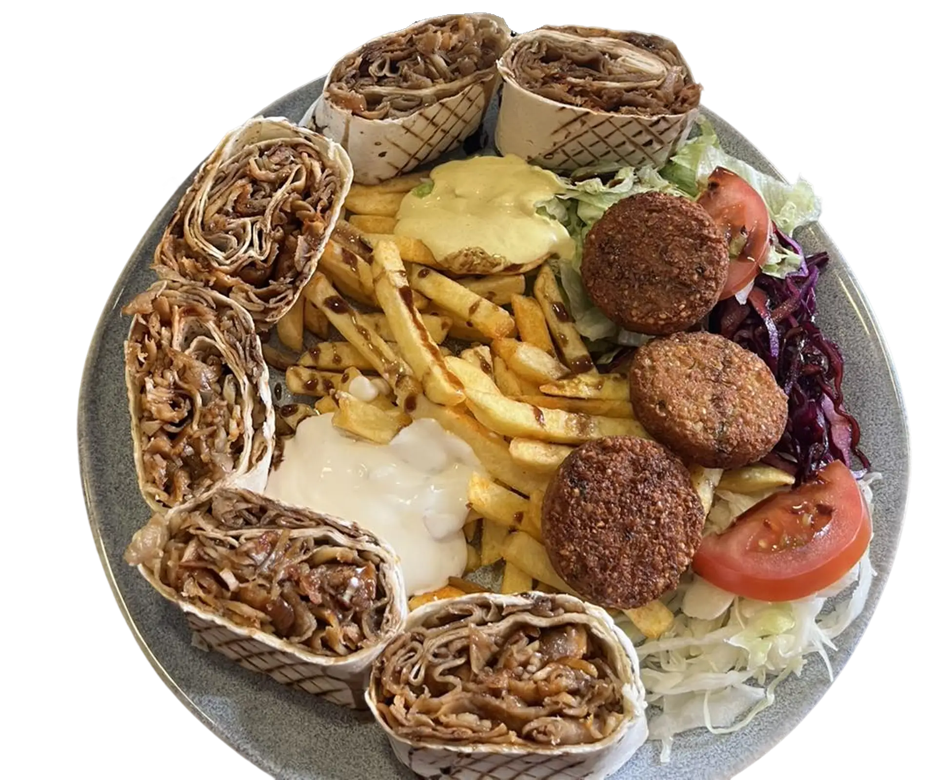 kebab talíř